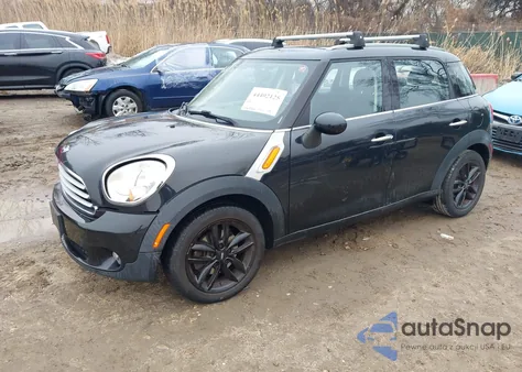 2014 Mini Countryman Cooper z USA, uszkodzony, nr VIN WMWZB3C57EWR38122